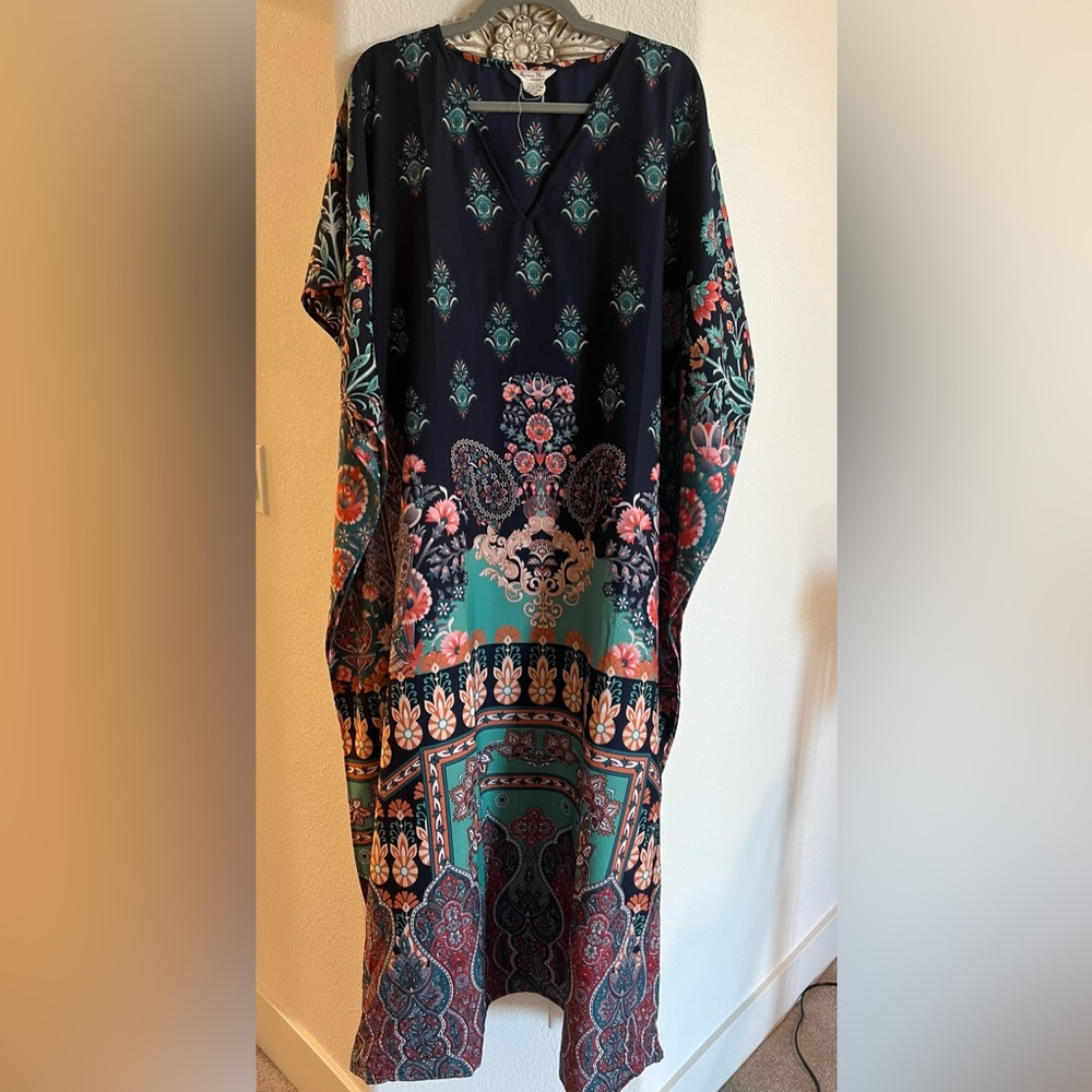 GYPSIE BLU MOMO DRESS OR COVERUP